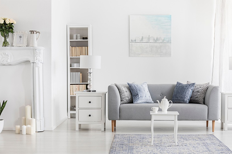 7 Ways to Create an Enviable Gray and White Living Room