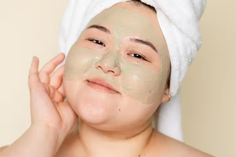 Challenges in applying skin care.