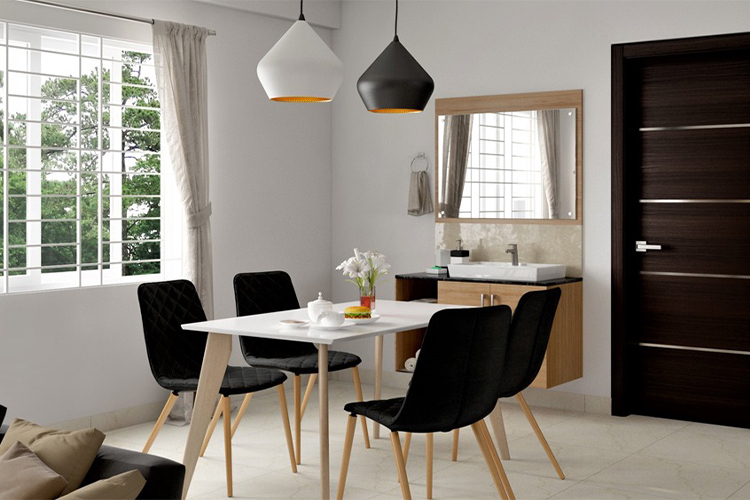 How to rock a black and white dining table set in your home