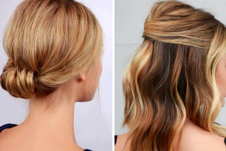 Quick and easy hairstyles for busy mornings.